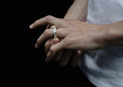 Forged Spiral Ring